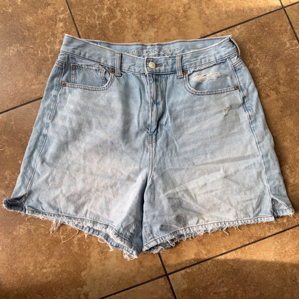 American Eagle Outfitters Light Blue Jean Shorts